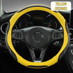 Car Steering Wheel Covers Universal Fit, Silaz Breathable Anti Slip Leather
