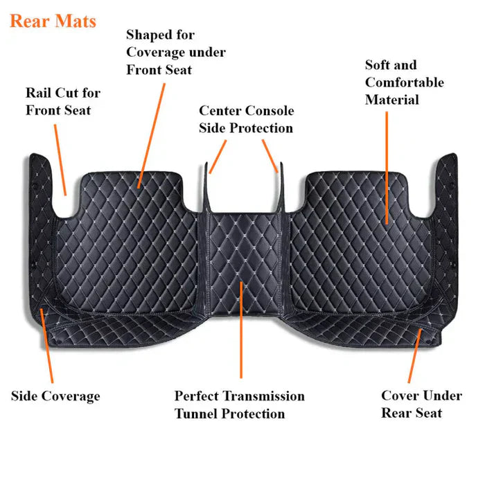 Elvie Heavy Duty Universal Fit Car Mats, SUVs, and Trucks